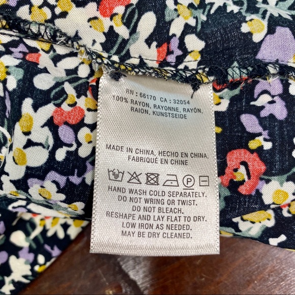 Anthropologie Maeve Matilda Button Down Long Sleeve Blouse XS - Picture 5 of 6